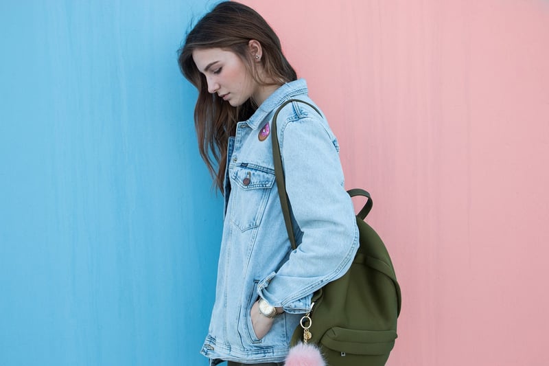 Denim Jeans Bag